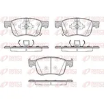 Sada brzdových destiček, kotoučová brzda REMSA 1808.12