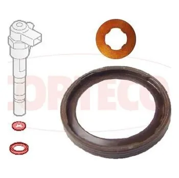 Systém vstřikování Sada těsnicích kroužků, vstřikovací ventil CORTECO 49445016