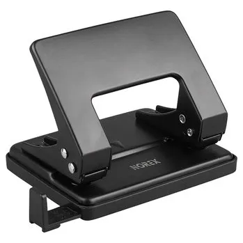 Archivační box Noki, Děrovačka Norex kovová UH102, 20l, černá