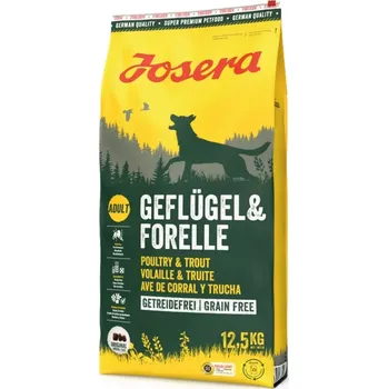 Krmivo pro psa Josera 12,5kg Geflügel & Forelle