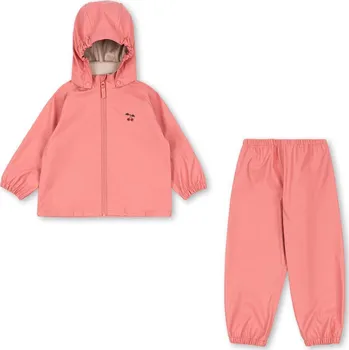 Pláštěnka KONGES SLOJD Set do deště PLAINY - PEACH BLOSSOM Velikost: 12m