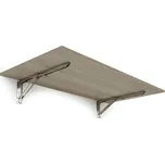 B2B Partner Sklápěcí stůl na zeď, 120x60 cm, nosnost 30 kg, dub přírodní