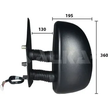 Auto zrcátko Vnější zpětné zrcátko ALKAR 9256961