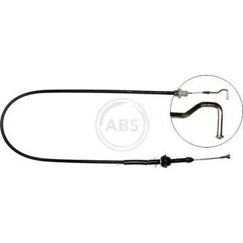 Plynové lanko Lanko plynu A.B.S. K35050