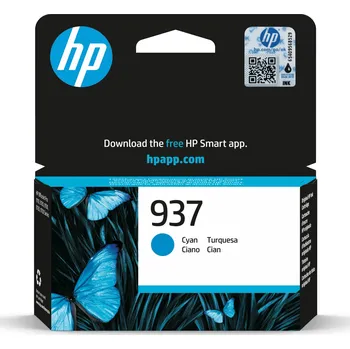 HP 937 Cyan Original Ink Cartridge (800 pages) 4S6W2NE#CE1
