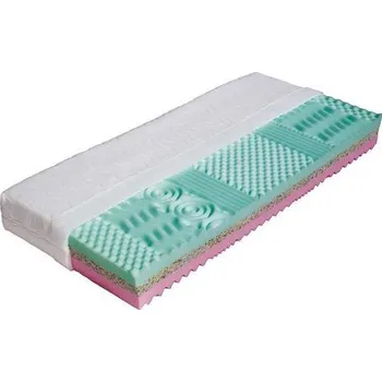 Matrace Sedmizónová sendvičová matrace Lima, 120 x 200 cm, Dřevočal