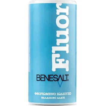 Koření KALAS BENESŮL FLUOR - Fluoridovaná jodizovaná mořská sůl z Řecka , 250 g