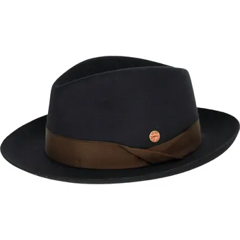 Klobouk Luxusní černý klobouk Mayser - Samuel Mayser Velikost: 61 cm (XL)