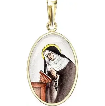 Přívěsek Aljančič Svatá Rita madonka 457H zlato