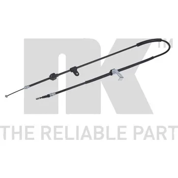 Lanko parkovací brzdy Tažné lanko, parkovací brzda NK 901023