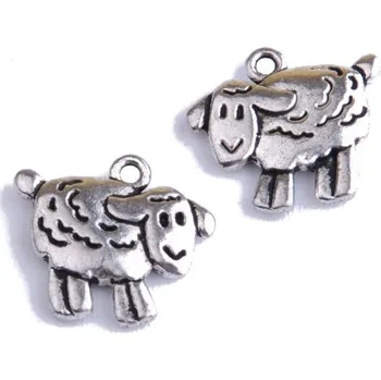 Přívěsek Přívěsek OVCE, 16x18mm, 2ks