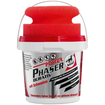 Sport LEOVET POWER PHASER DURATIV - Repelent gel s houbičkou u pro koně 500ml