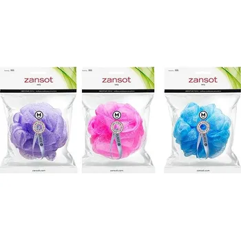 Zansot 3 × Středně velká síťovaná houba, vícebarevná