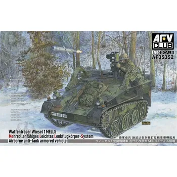 Plastikový model AFV Club 1/35 Waffenträger Wiesel 1 MELLS