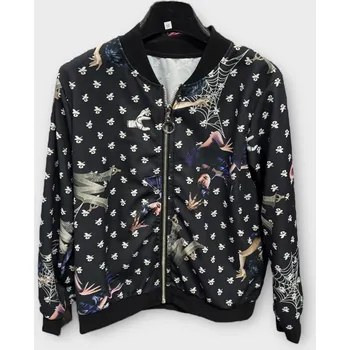 Dívčí oblečení Dětská jarní mikina na zip Wednesday Barva: černá, Velikost: 12 let