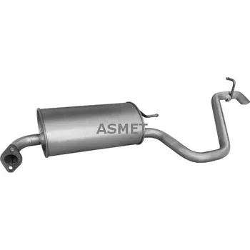 Tlumič výfuku Zadní tlumič výfuku ASMET 15.010
