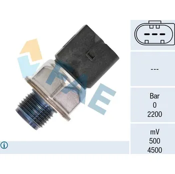 Čidlo automobilu Snímač, tlak paliva FAE 15603