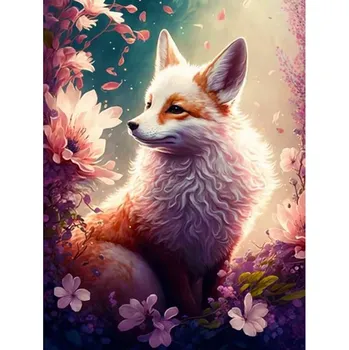 Mozaiková sada HUACAN DIAMOND PAINTING - DIAMANTOVÁ MOZAIKA - LIŠKA 15