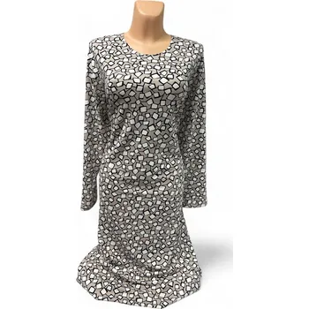 Dámské šaty Šaty béžové KOSTIČKA, Barva Béžová, Velikost XXXL 54, Materiál 64%Viskoza 31%Pe5%Pu