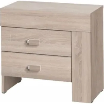 Noční stolek Jurek Meble Noční stolek do ložnice Cezar, pravá varianta Zvolte barevné provedení: dub sonoma