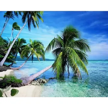 Mozaiková sada HUACAN DIAMOND PAINTING - DIAMANTOVÁ MOZAIKA - MOŘE 12