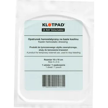 Medical Device Hemostatický obvaz KLOTPAD Varianta: 10 x 20 cm