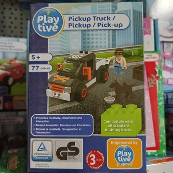 ostatní stavebnice STAVEBNICE PICKUO TRUCK 77 DÍLKŮ 5+
