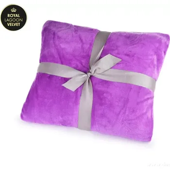 deka Přikrývka 150 x 200 cm ROYAL LAGOON VELVET, šeříková