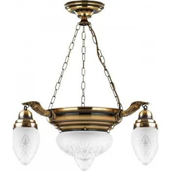 Nástěnné svítidlo Lustr Kemar AW30/P - Lustr AZERO 3xE27/60W/230V + 1xE27/100W/230V