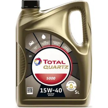 Motorový olej TOTAL Quartz 5000 15W-40, 5L