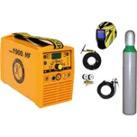 Omicron GAMA 1900L HF + kabely + TIG hořák + kukla + ventil + lahev