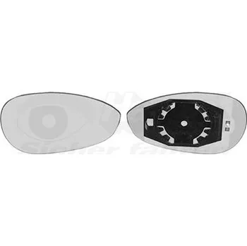 Autosklo Sklo do zrcátka, vnější zrcátko VAN WEZEL 1624838