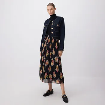 Dámská sukně Reserved - Plisovaná midi sukně - vícebarevná - 816DJ-MLC - 816DJ-MLC-XS