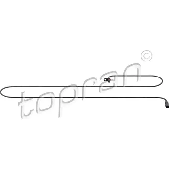 Brzdový systém Snímač, počet otáček kol TOPRAN 115 968