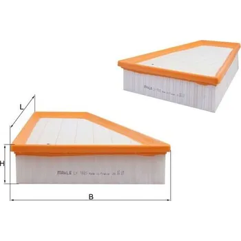 Vzduchový filtr Vzduchový filtr MAHLE LX 1885