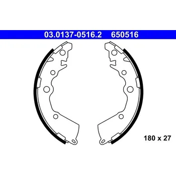 Brzdová čelist Sada brzdových čelistí ATE 03.0137-0516.2