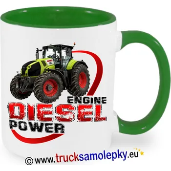 Traktor hrnek DIESEL POWER 4 (Keramický hrnek PREMIUM 0,33 l )