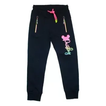 Dívčí tepláky slabé s potiskem 836 731/12 vel.146 ( )