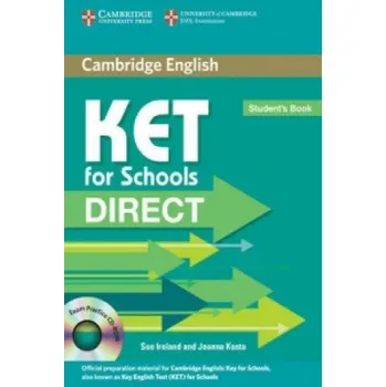 Učebnice KET for Schools Direct Student's Book with Cd-rom – Sue Ireland,Joanna Kosta (EN)