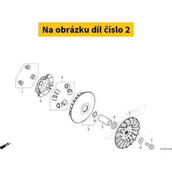 Auto-moto Honda Polořemenice Honda 350 22102K1BT00