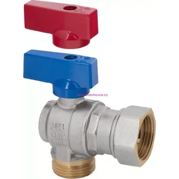 Vodovodní kohout Rohový kulový kohout 3/4" s půlšroubením