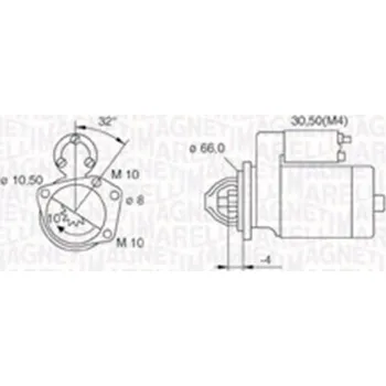 Startér Startér MAGNETI MARELLI 063721207010