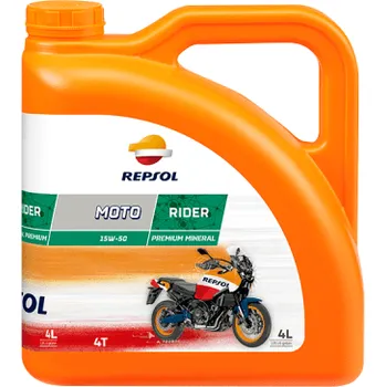 Motorový olej REPSOL Moto Rider 4T 15W-50, 4L