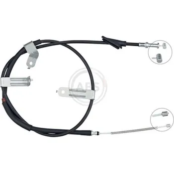 Lanko parkovací brzdy Tažné lanko, parkovací brzda A.B.S. K10243