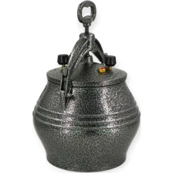 Hrnec NOVÝ Afghánský tlakový hrnec Kazan, Rashko Baba, černý nebo zelený, 10L, Barva: černý