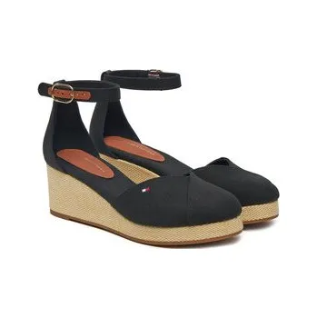 Dámské baleríny Tommy Hilfiger Espadrilky FW0FW08657 Černá 39