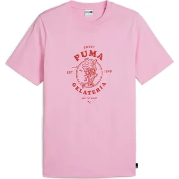 Pánské oblečení Tričko Puma Pink 1032057 S