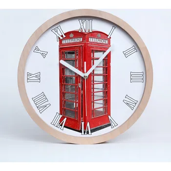 Hodiny Nástěnné hodiny Tulup vícebarevné 30 cm