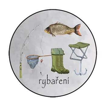 magnetka pro dítě Slon Pamatovák Rybaření