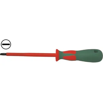 Autodíl Elektrikářské šroubováky VDE ploché, izolace 1000 V, různé rozměry - JONNESWAY Velikost: 5,5x125 mm